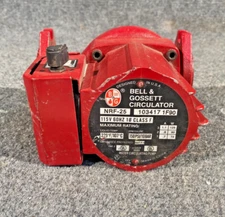 Bell & Gossett 103417 Model NRF-25, Series NRF Cast Iron Circulator Pump 1/15 HP