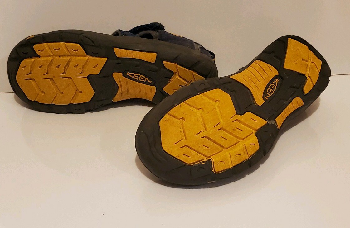 KEEN ROYAL ROYAL BLU TELA SCARPE SANDALI UOMO TAGLIA 5US W 7US