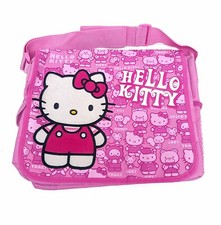 2011 Sanrio Hello Kitty Pink Crossbody Shoulder Messenger Bag 14.5"x12"