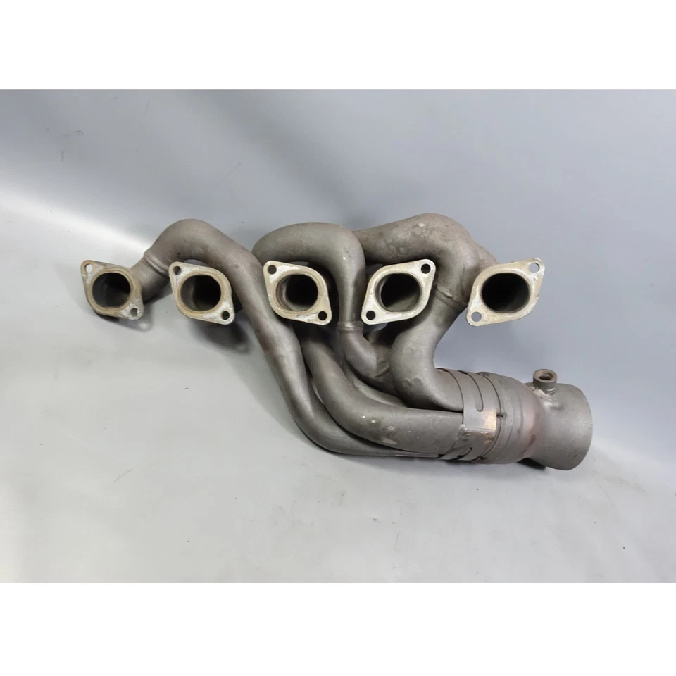 BMW E60 M5 E63 M6 S85 V10 2006-2010 banco de fábrica 1 colector de escape derecho con abolladura Foto 4 de 4