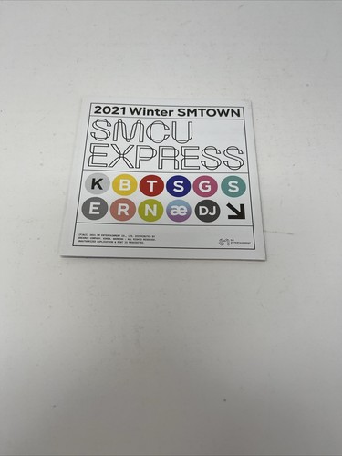 2021 Winter SMTOWN SMCU Express NCT Daytime Pass CD Book Poster Postcard K-Pop - Picture 7 of 7