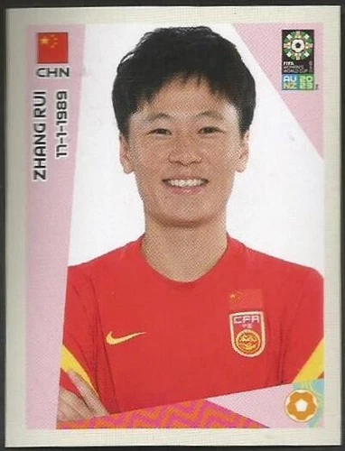 PANINI FIFA WOMEN'S WORLD CUP-2023- #272-CHINA-ZHANG RUI