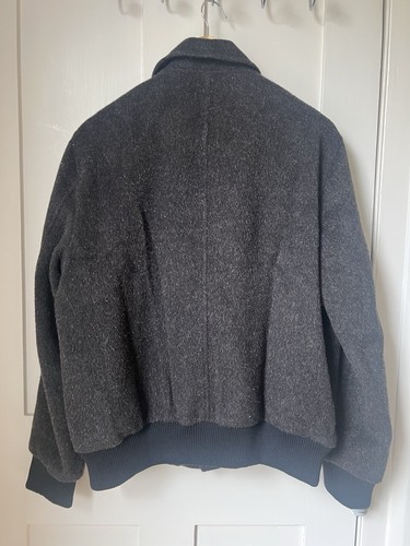 BNWT Oliver Spencer Linfield Wool Bomber Jacket Brown - M / 42 - RRP £390 - Picture 2 of 5