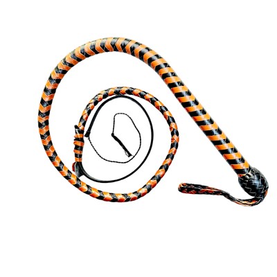 Bullwhip Hand Made Hunter echtes Rindsleder Sklavenpeitsche Reitsportartikel