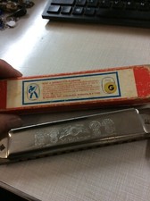 Vintage "G" Marine Band Hohner Made In Germany Grand Prix Harmonica