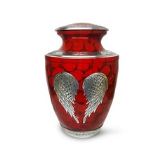 Cloud fire Angle Wings Cremation Urns for Human Ashes Funeral Adult Urns