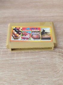 NES FAMICOM LUNAR BALL, YIE AR KUNG FU, LODE RUNNER, F1 RACE,  GAME ONLY