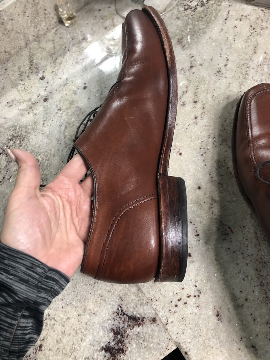 MADE IN USA Allen Edmonds Lasalle 13 D Dress Shoes Brown Chili | eBay
