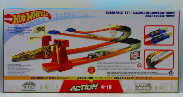 hot wheels action turbo race set