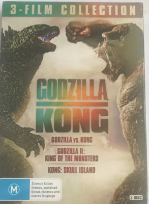 Godzilla Collection Box Set Godzilla & Kong | 3-Film Collection (Box Set) =NEW R4 DVD | eBay Australia
