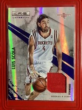 LUIS SCOLA  2010-11 Panini Prestigious Pros Platinum Patch #56 Prime  /25 !!!