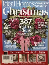 Ideal Home'S Complete Guide To Christmas Uk Magazine Issue 24