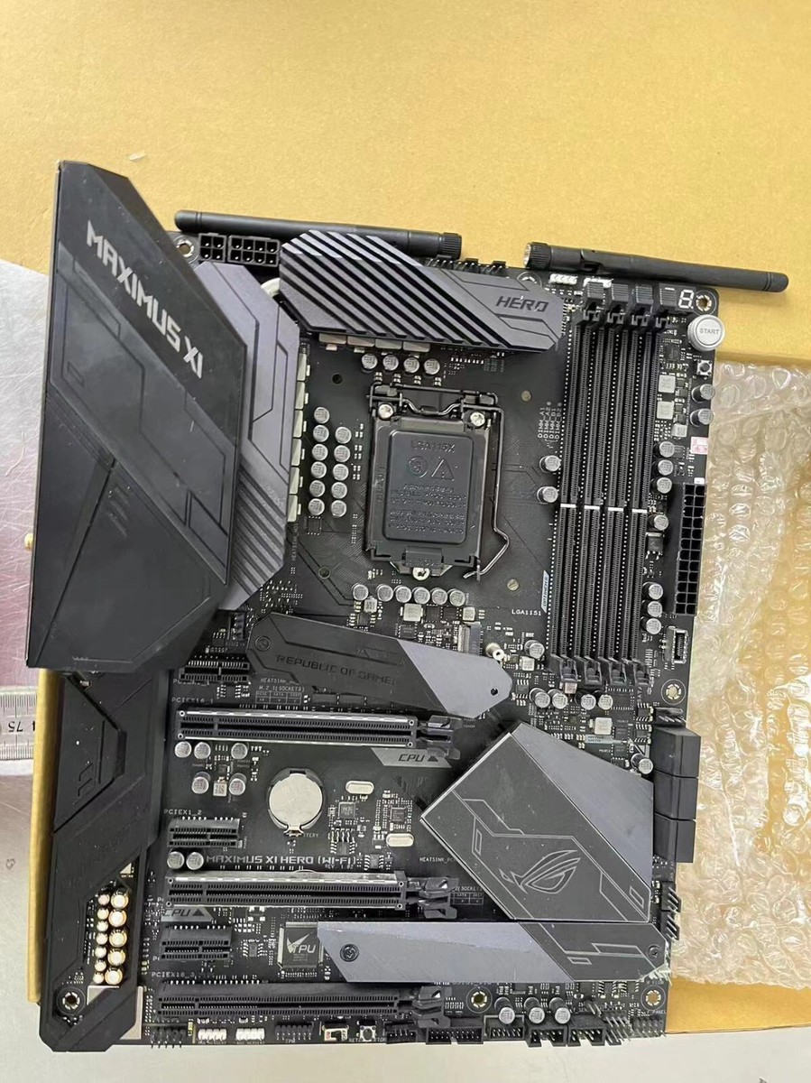 Rog Strix Asus Rog Z390 Maximus Xi Hero Maximus Hero Xi Wifi ASUS