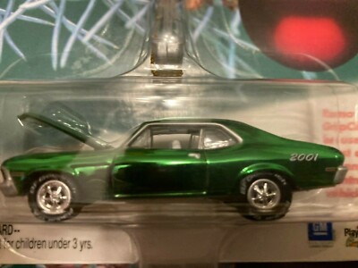 Johnny Lightning 2001 Holiday Muscle Ornament complete set 1 Johnny Lightning 2001 Holiday Muscle Ornament complete set 1