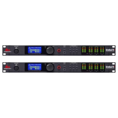 DBX DriveRack PA2 Complete Loudspeaker EQ Rackmount Management System 2-Pack