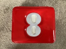 Boîte de maquillage/beauté Elizabeth Arden rouge brevetée neuve avec étiquette