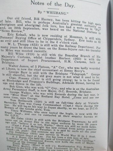 9th Battalion AIF News No 1 1947 Broodseinde Ridge Menin Road Members listed - Picture 2 of 4