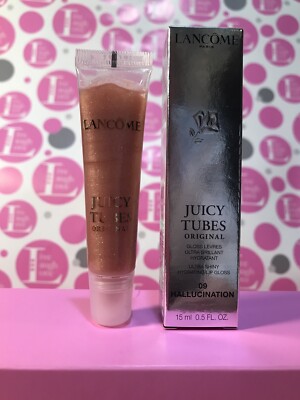 Lancome Juicy Tubes Ultra Shiny Hydrating Lip Gloss - HALLUCINATION - NIB