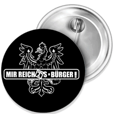 Mir REICHtS Citizens Protest Anger Button Pin Sticker Bottle Opener Mirror