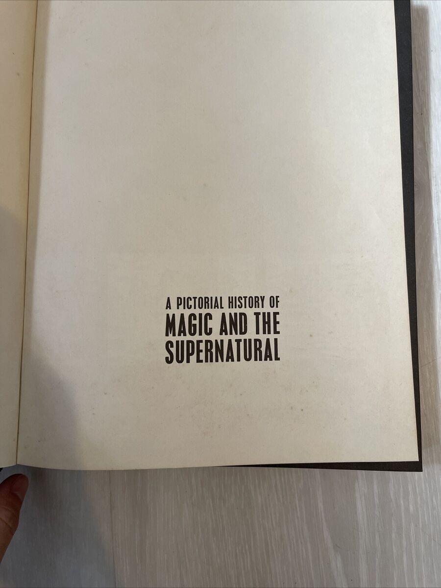 A Pictorial History Of Magic And The Supernatural By Maurice A Pictorial History Of Magic And The Supernatural By Maurice