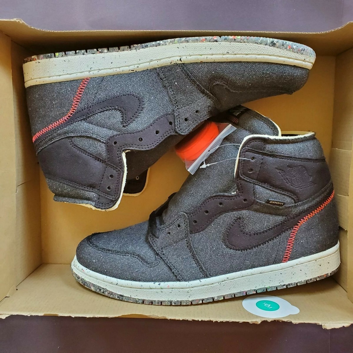 Nike Air Jordan 1 AJ1 High Zoom Crater Men's Size 11