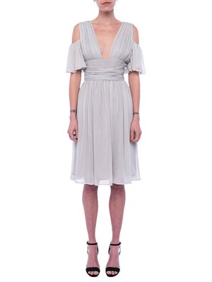 french connection cold shoulder dress