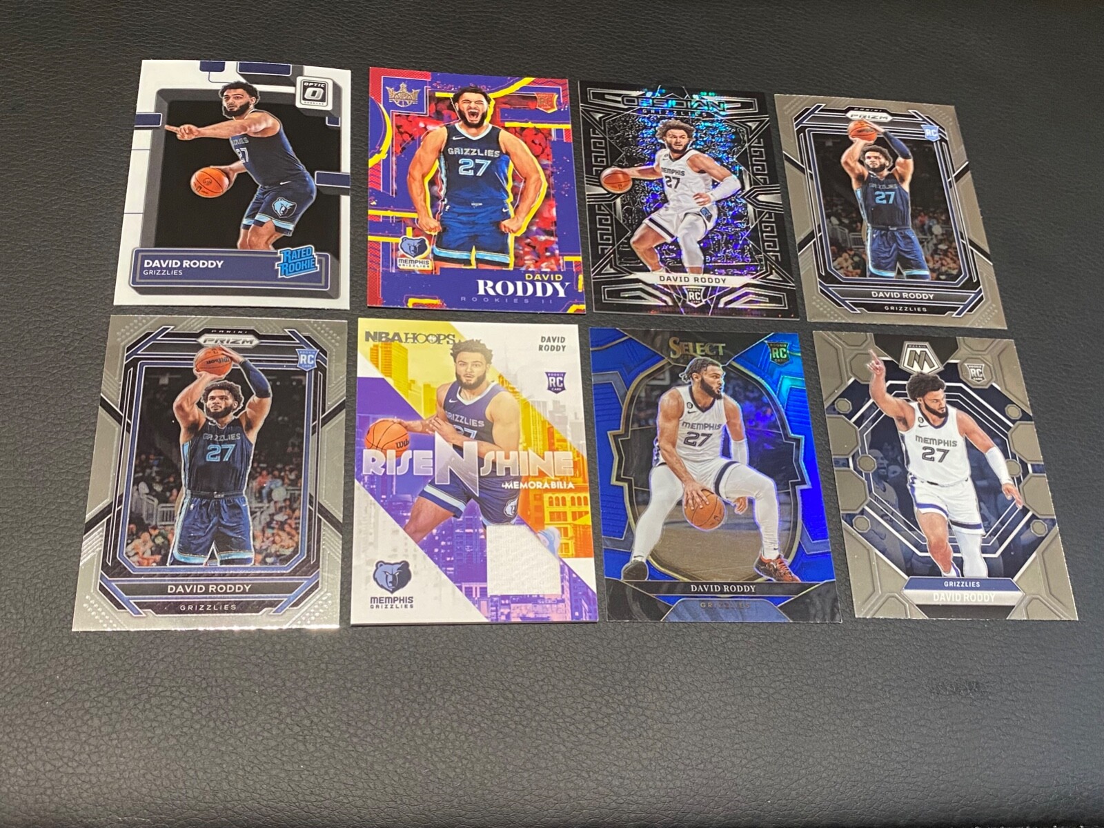 2022-23 David Roddy Level II Panini Court Kings Rookie RC #131 Grizzlies (OBO)