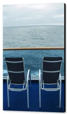 Blue Serenity - Ocean View,  29"x39", Canvas Print