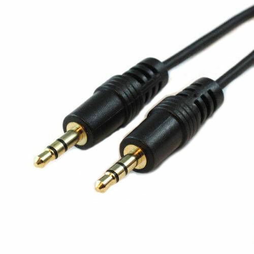 10 Ft 3.5mm Plug Male to Male Stereo AUX Audio Cable For MP3,iPod,Cellphone,CD - Bild 1 von 1