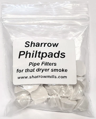 Philtpads Chalk Pipe Filters (NEW - Now a Pack of 25)