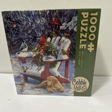 Cobble Hill "WARM WINTER'S DAY" 1000 Pc. Puzzle - New  Sealed