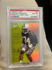 Charles Woodson 1998 Skybox EX-2001 ESSENTIAL CREDENTIALS /58 PSA 10 Gem READ **