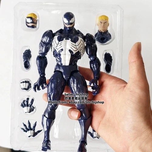 Mess Toys Lethal Neighbor Symbiote Suit Venom 1/12 Action Figure Model US STOCK image 4
