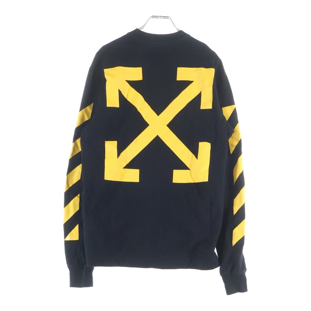 Off-White Caravaggio Print Long Sleeve T-shirt Black Cotton Used 8cff73596d7ba73 thumbnail 2