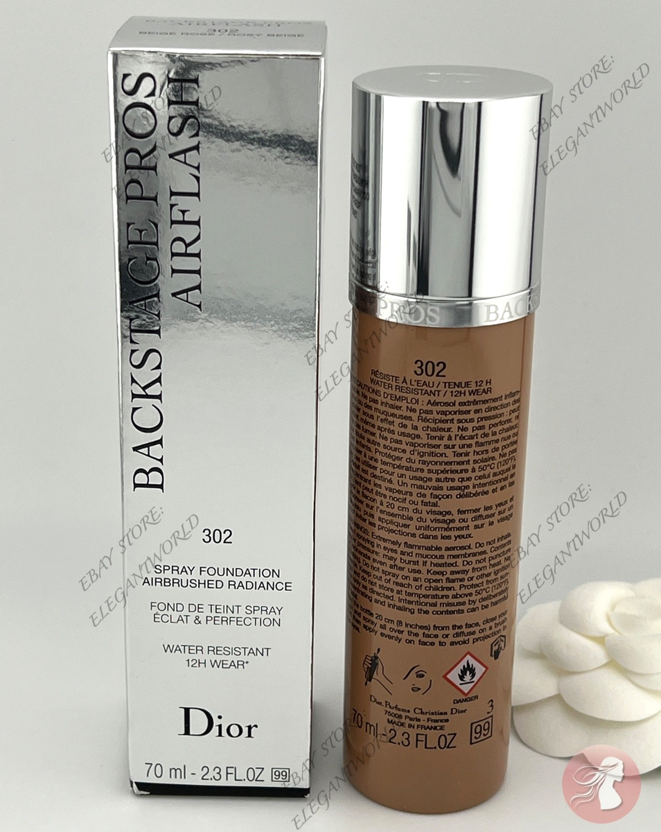 Dior Backstage AirFlash Spray Foundation 302 BEIGE ROSE/ROSY BEIGE