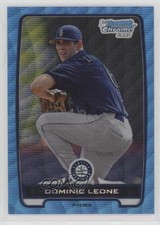 2012 Bowman Draft Chrome Picks Blue Wave Refractor Dominic Leone #BDPP164 g2u