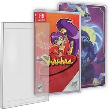 5PC Video Game Clear Protectors For Nintendo Switch Game Case Steelbook PET Box