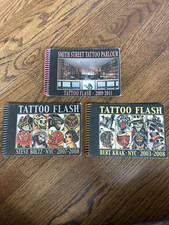 Tattoo Flash Spiral Books Lot: Smith Street, Steve Boltz  Bert Krak NYC