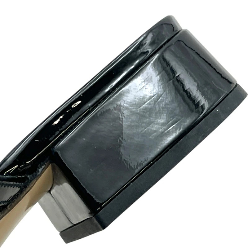 GUCCI Bee decorative strap sandals black enamel women's sandals thumbnail 14