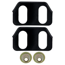 SureFit Universal Metal Skid Shoes Kit w/Hardware Two Stage SnowThrowers Blowers