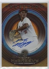 2022 Bowman Inception Prospect Orange Foil /25 Michael McGreevy #PA-MMG Auto 0t2