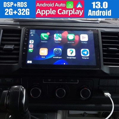 2+32G Für VW T6 Transporter Multivan Android 13.0 Autoradio GPS Navi SWC Carplay