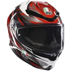 AGV K6-S Reeval White Red Grey