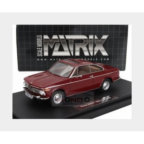 1:43 MATRIX Bmw 1602 Baur Coupe 1967 Red MX30202-013 - Immagine 2 di 2