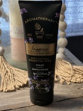 Bath  Body Works Aromatherapy Inspire Violet Sandalwood Body Cream