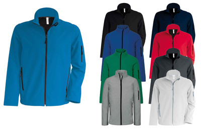 Kariban Herren Unisex Softshell Langarm Jacke Mantel