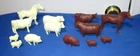 VINTAGE MARX  1950s FARM PLAYSET ANIMALS LOT
