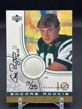 2000 Upper Deck Encore Rookie Helmet Chad Pennington Auto 1/25 #AH-CP