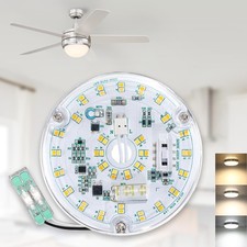 4 Inch Ceiling Fan LED Light Replacement, 18W 2200LM 3000K 4000K 5000K LED Ceili