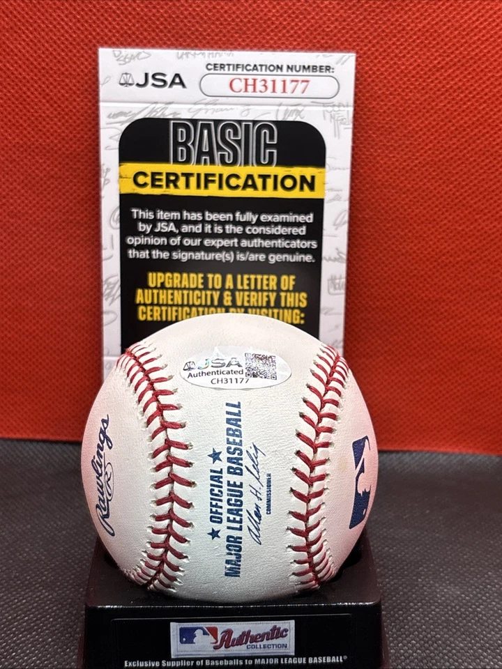 Harmon Killebrew Autographed Baseball JSA cert “HOF 84 Best Wishes” Inscribed - Image 4 of 4